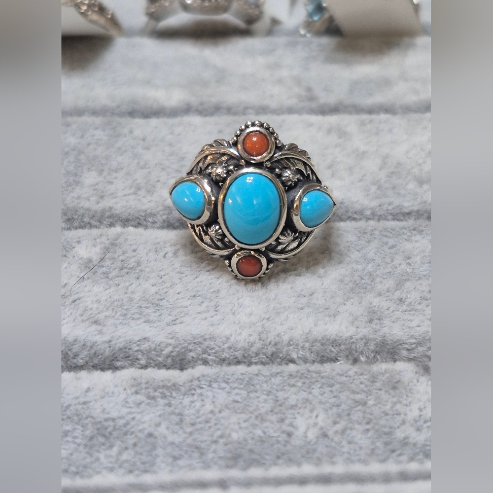 Sterling silver Womens Ring